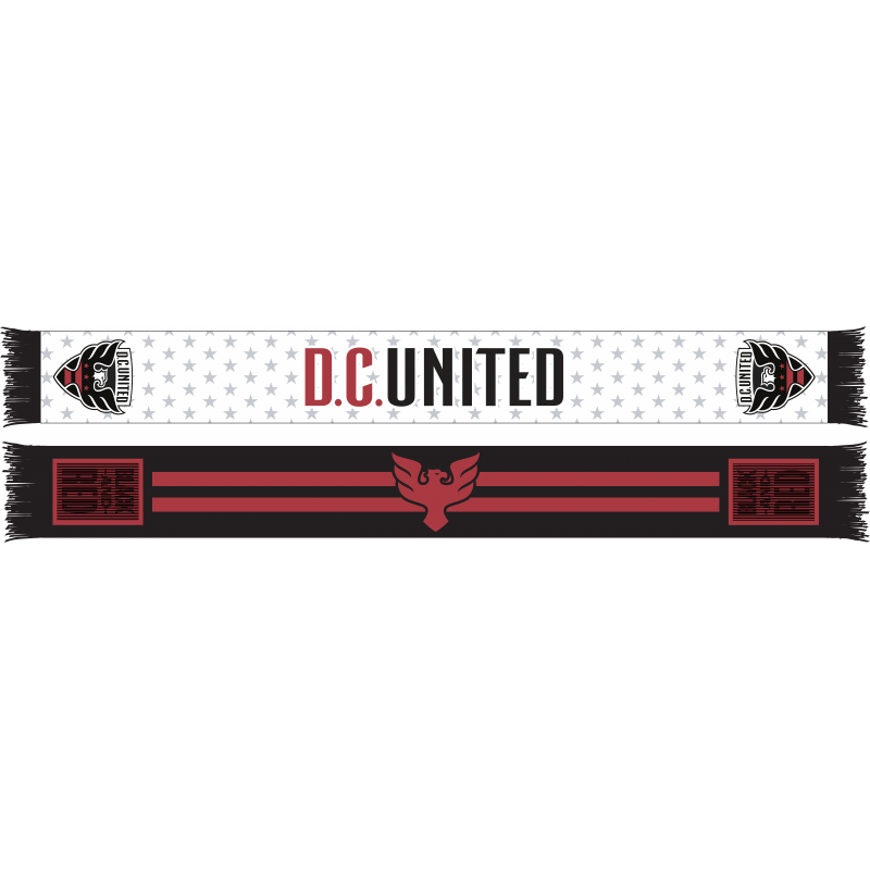 DCU KH SCARF WHT/BLACK NON